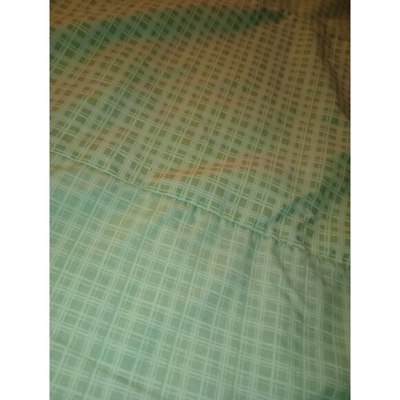 Vintage Handmade Baby Blanket Quilt Farm Animals, Unisex, 53" X 41" Patch, Stamp - Picture 11 of 12